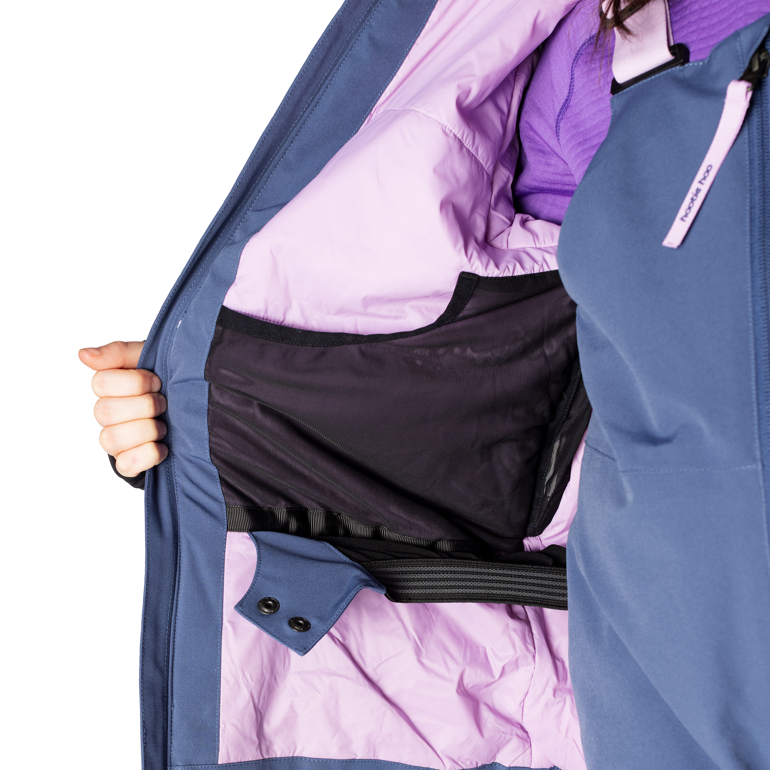 Kids Pinnakle Insulated Jacket - Hot Pink/Raven Black by Hootie Hoo