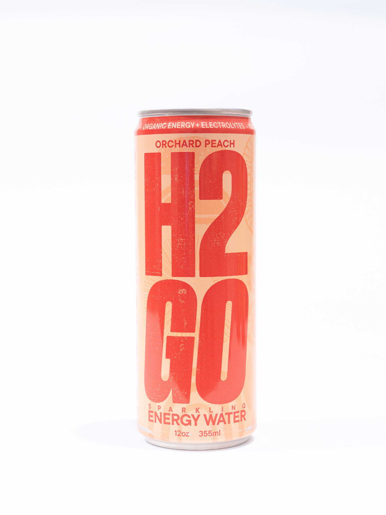 Orchard Peach 12 Pack by h2go Energy Water