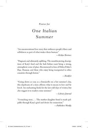 One Italian Summer A Novel