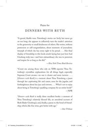Dinners with Ruth: A Memoir on the Power of Friend