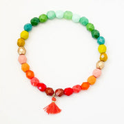 Ombre Bracelet with Tassels