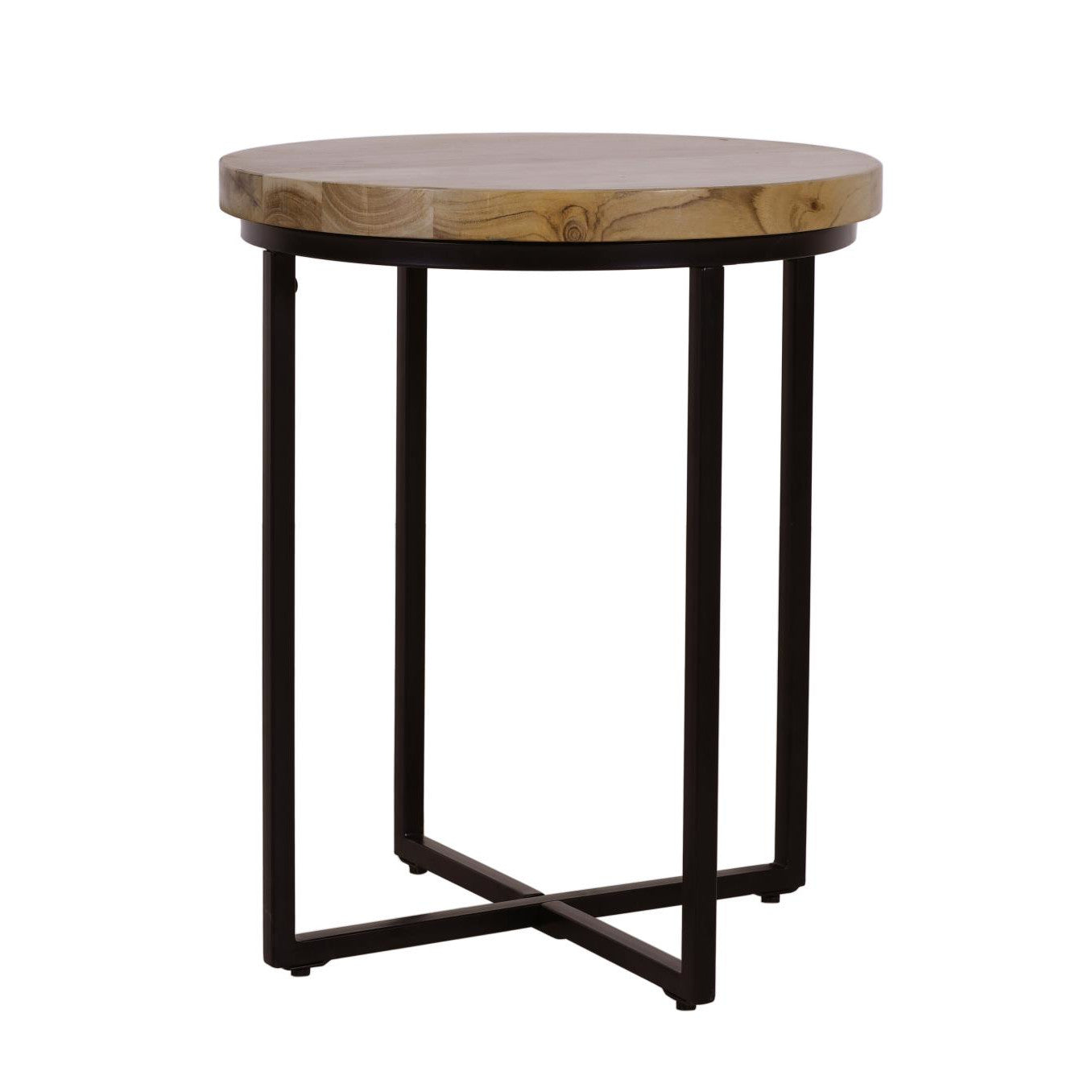 Ames Round End Table by Homeportonline