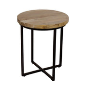 Ames Round End Table by Homeportonline
