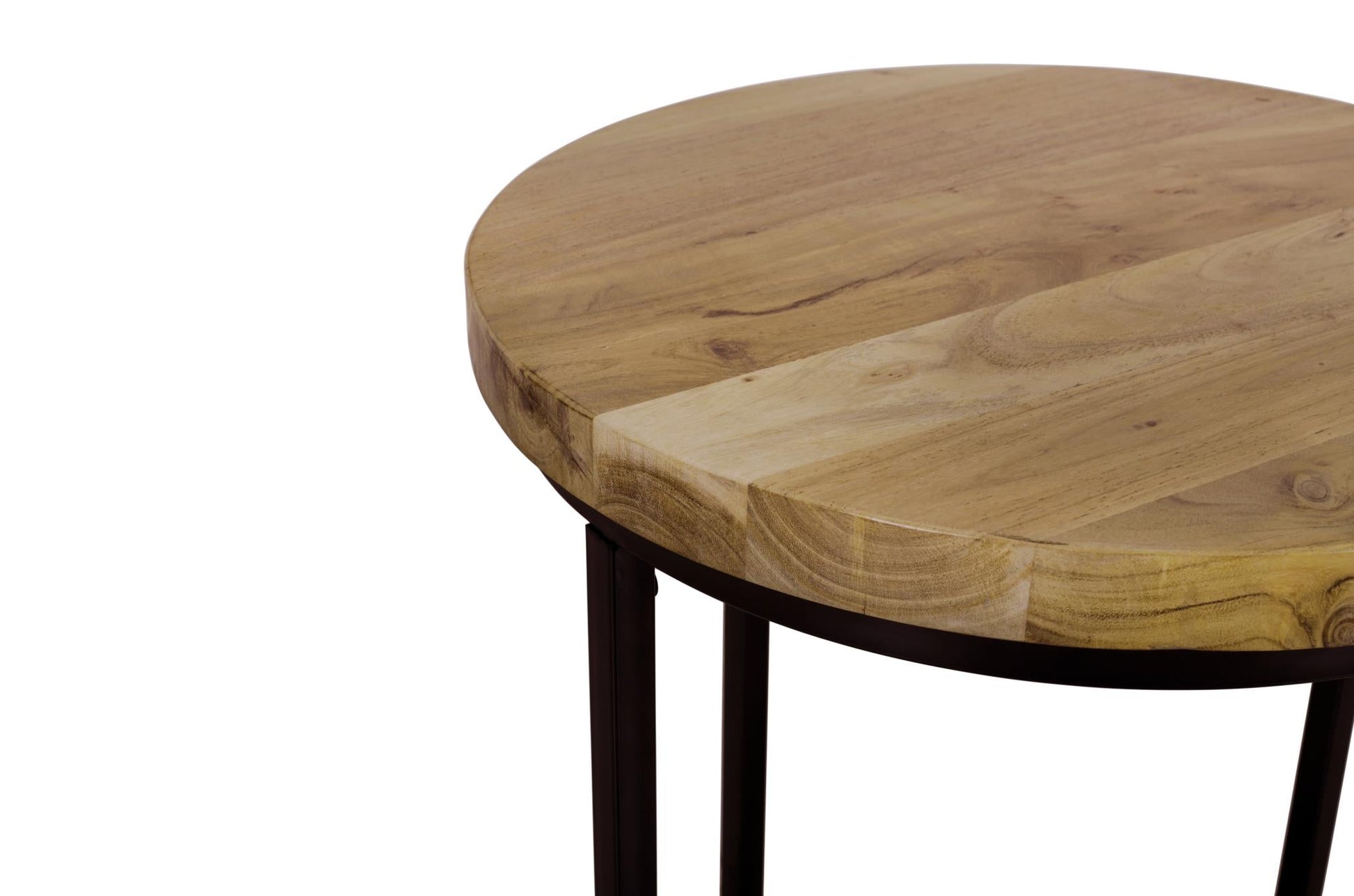 Ames Round End Table by Homeportonline