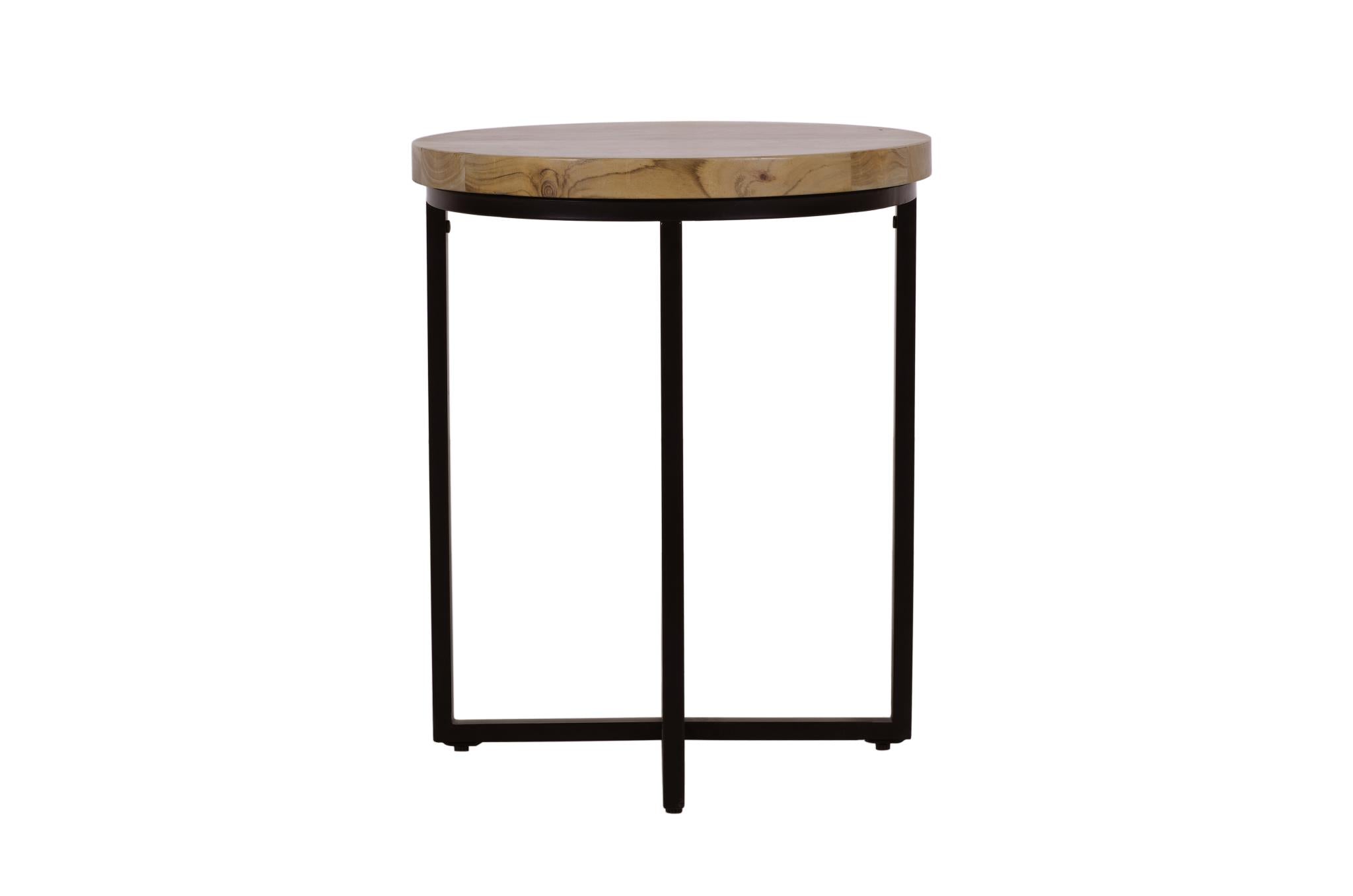Ames Round End Table by Homeportonline