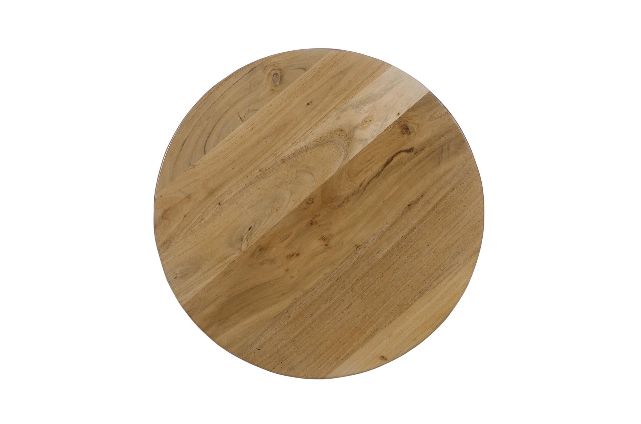 Ames Round End Table by Homeportonline