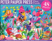 Puzzle Kid's Floor 48 Piece Mermaid Adventure by Homeportonline