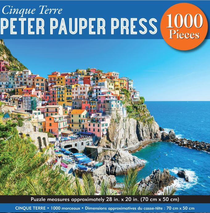 Puzzle 1000 Piece Cinque Terre by Homeportonline