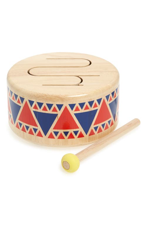 PlanToys® Plan Toys® 2-Piece Drum Set in Multi at Nordstrom