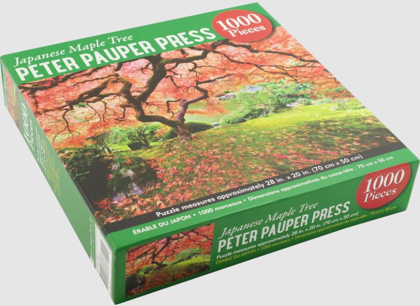Puzzle 1000 Piece Japanese Maple Tree by Homeportonline