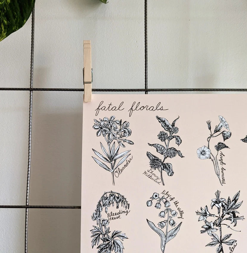 Art Print | Fatal Florals
