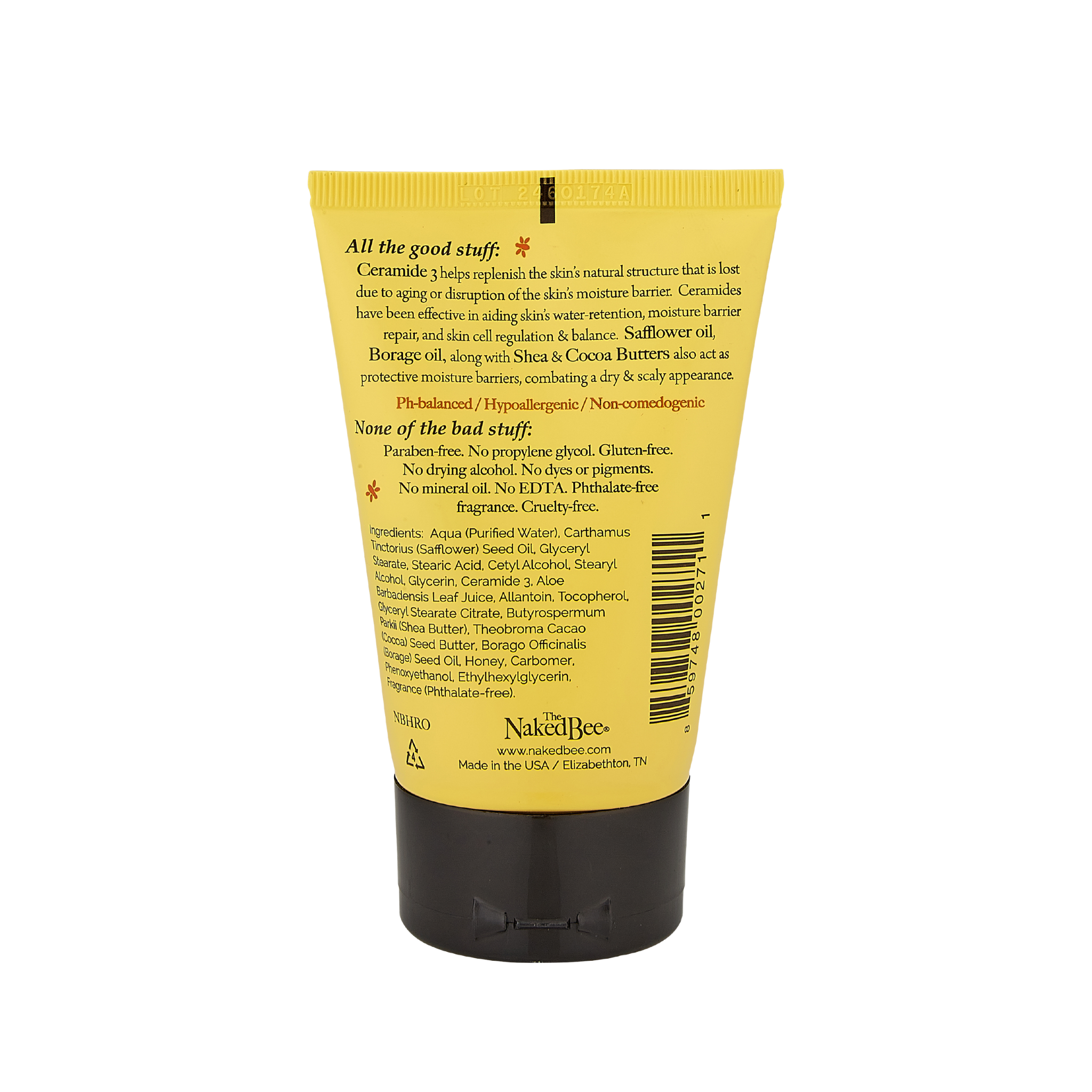 The Naked Bee - 3.25 oz. Serious Hand Repair Cream - Orange Blossom Honey by SidePony Boutique