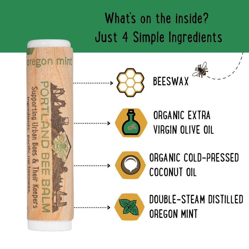 Portland Lip Balm - Organic (5 varieties)