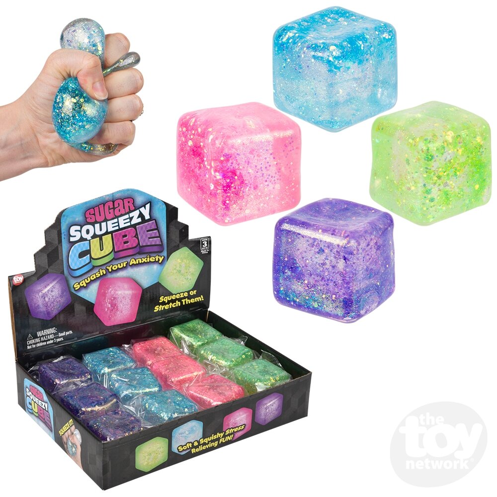 Squeezy Sugar Cube 2" (Sold Individually) by Homeportonline