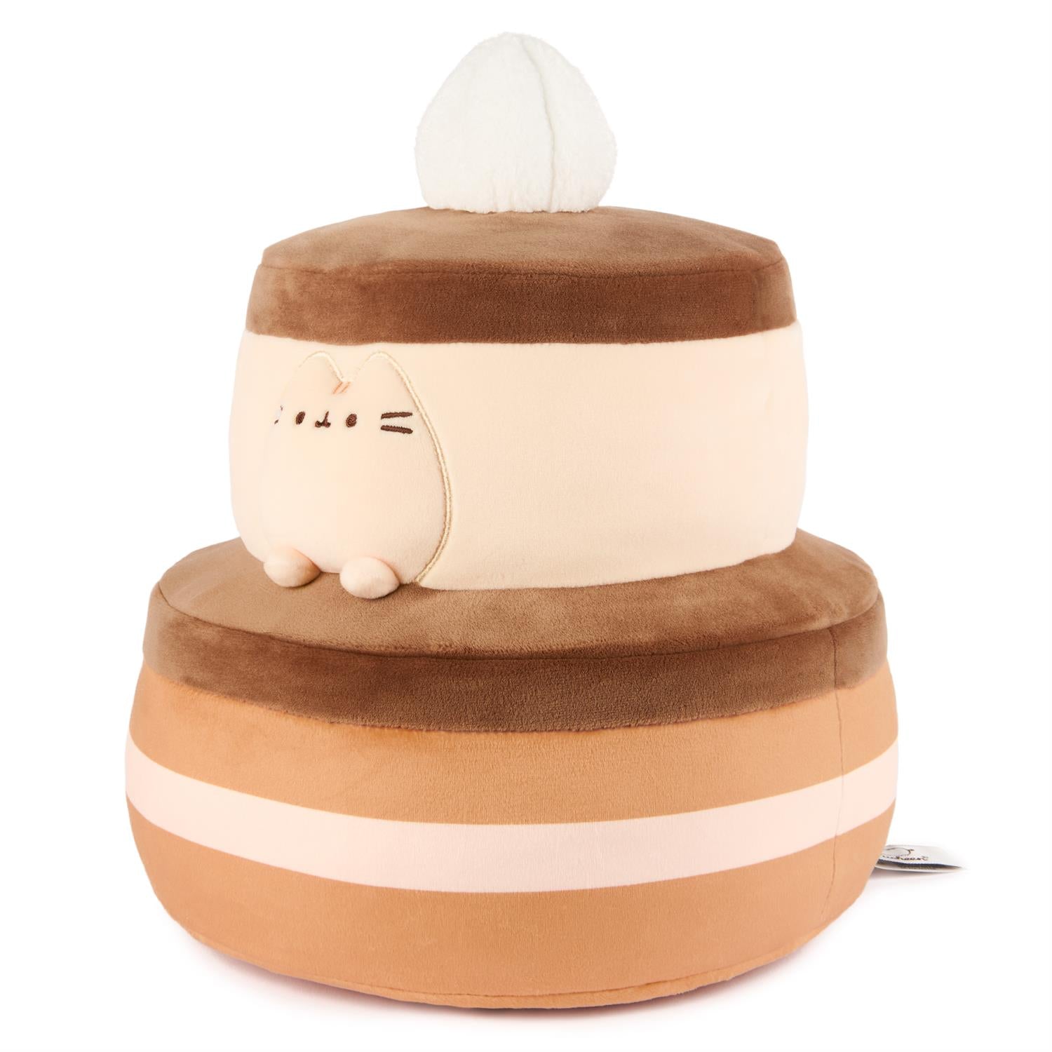 Plush Pusheen Chocolate Cake, 11" by Homeportonline