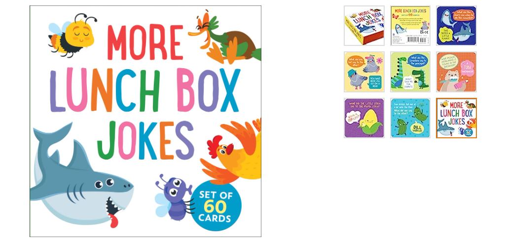 Noteworthy Card Deck Lunch Box Notes More Jokes by Homeportonline