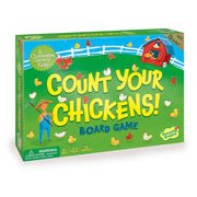 Count Your Chickens! Board Game: Peaceable Kingdom Toddler Educational Play, Social & Fine Motor Skills, 2-4 Players