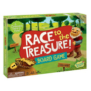 Peaceable Kingdom Race to the Treasure Cooperative Board Game for Kids Ages 5+