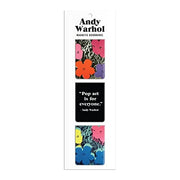 Andy Warhol Flowers Magnetic Bookmarks (Gal Andy Warhol)