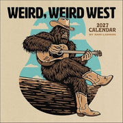 Sam Larson 2027 Wall Calendar: Weird, Weird West