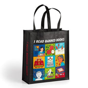 I Read Banned Books Reusable Shopping Bag