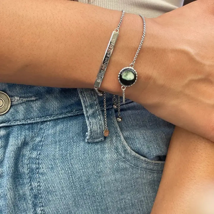 Sale!"To the Moon and Back" Bar Bracelet