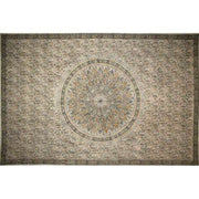 Tapestry Twin Size Veggie Circle Block Green by Homeportonline