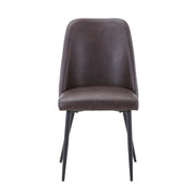 Maddox Chair Dark Brown by Homeportonline