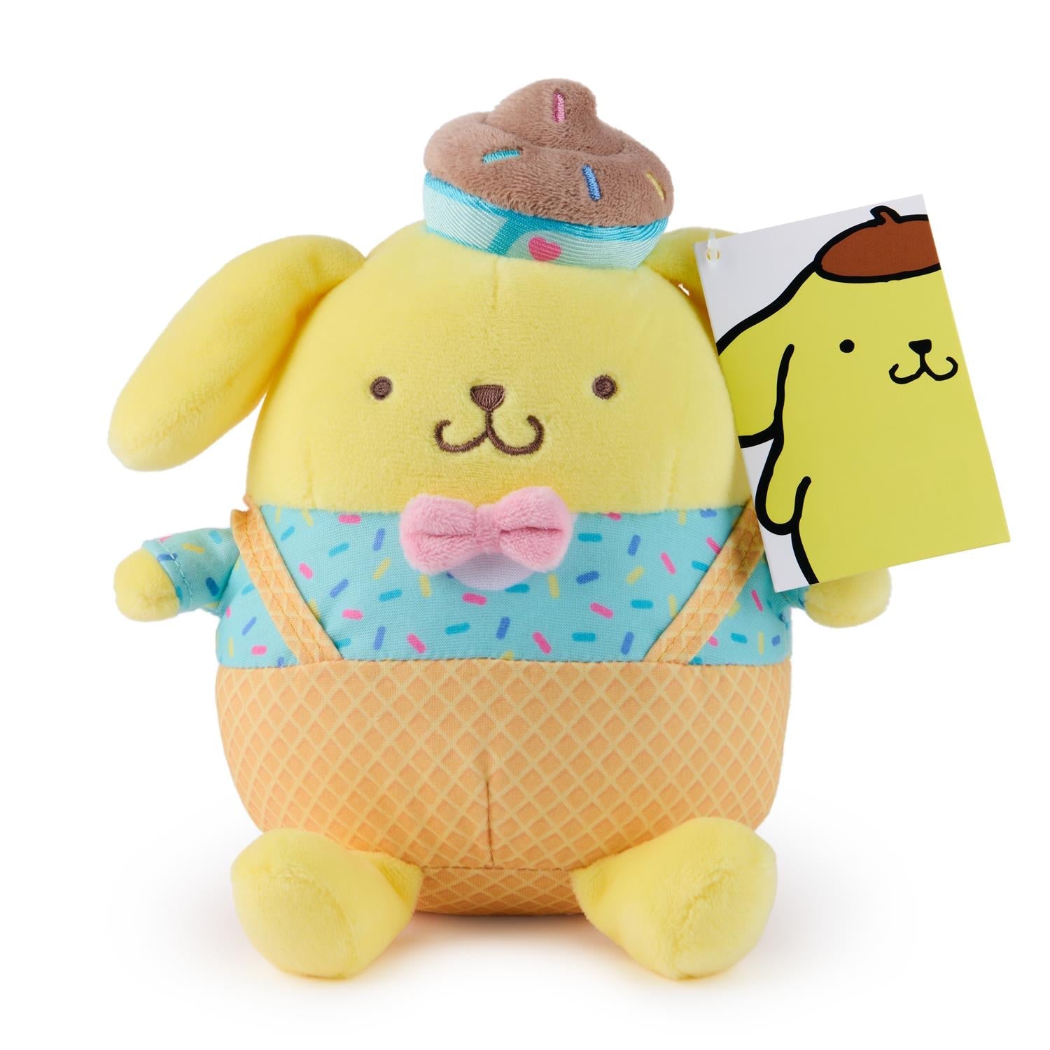 Plush Sanrio Pompompurin Ice Cream 6" by Homeportonline