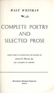 Whitman, Walt