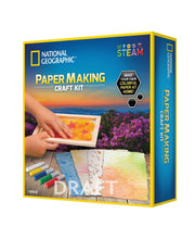 Paper Making Craft Kit - National Geographic: DIY Art Kit for Kids, Papermaking Supplies, Gifts & Toys for 10 Year Olds