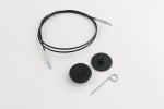 KnitPro (Knitter's Pride) Stainless Steel Swivel Cords by Must Love Yarn