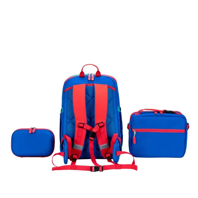 Color Block Complete Backpack Set