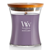 Woodwick - Medium - Amethyst and Amber by Homeportonline