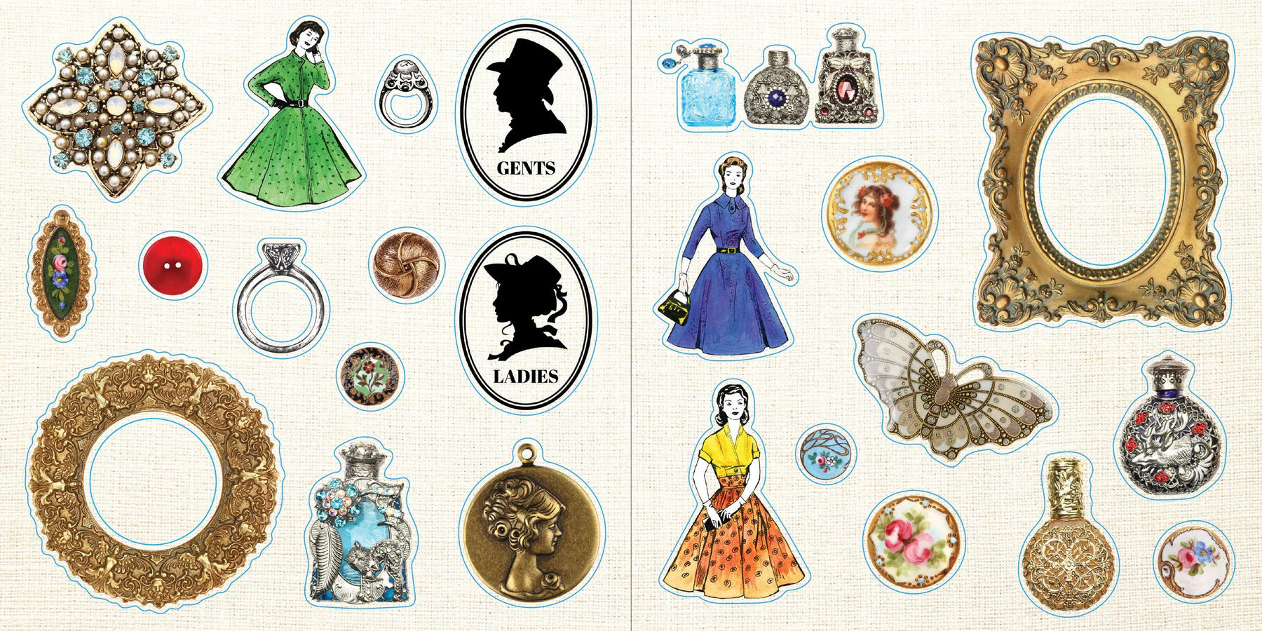 Sticker Book Ephemera! by Homeportonline