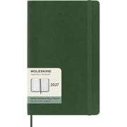Moleskine Classic 12 Month 2027 Weekly Planner, Soft Cover, Large (5 x 8.25), Myrtle Green, 144 pages