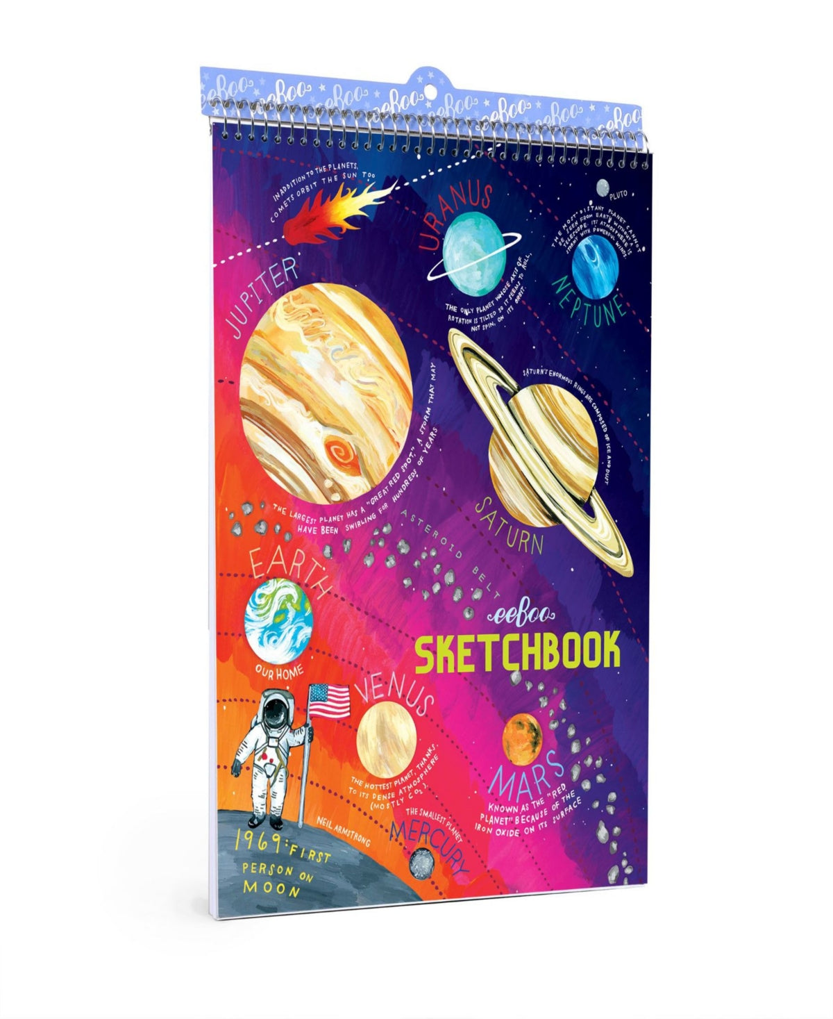 eeBoo Solar System Sketchbook/60 Pages