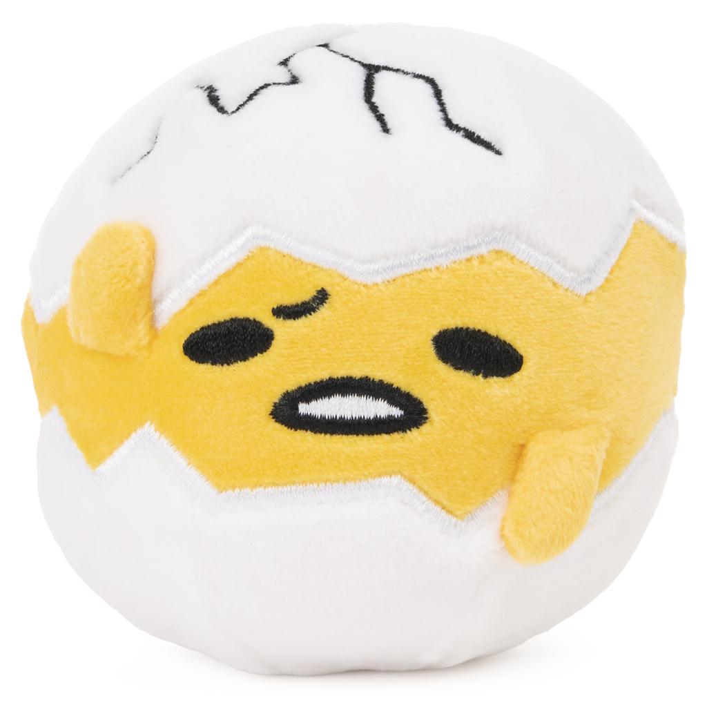 Plush Sanrio Gudetama Round 3.5" (Sold Individually) by Homeportonline