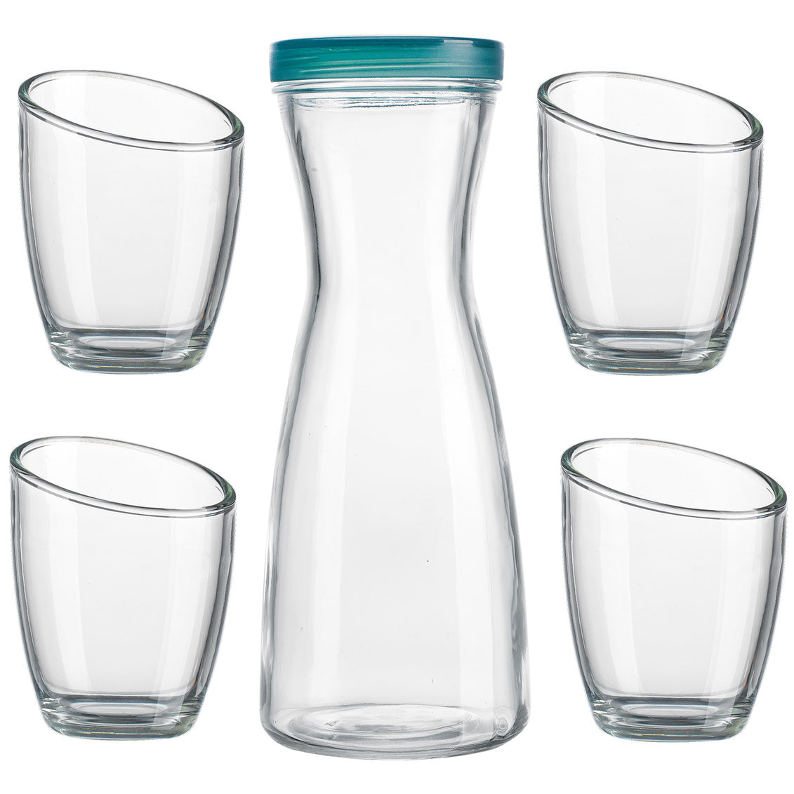 Fresh n Seal 5pc Carafe and Cup Set 35oz by Homeportonline