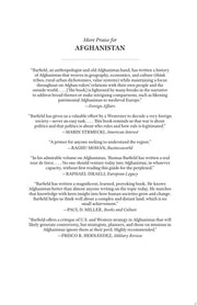 Afghanistan: A Cultural and Political History, Sec