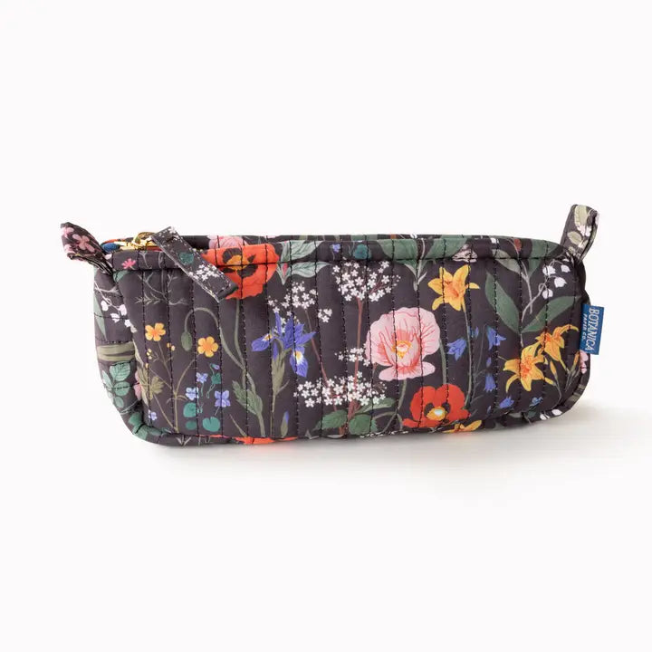 Cotton Quilted Pencil Pouch