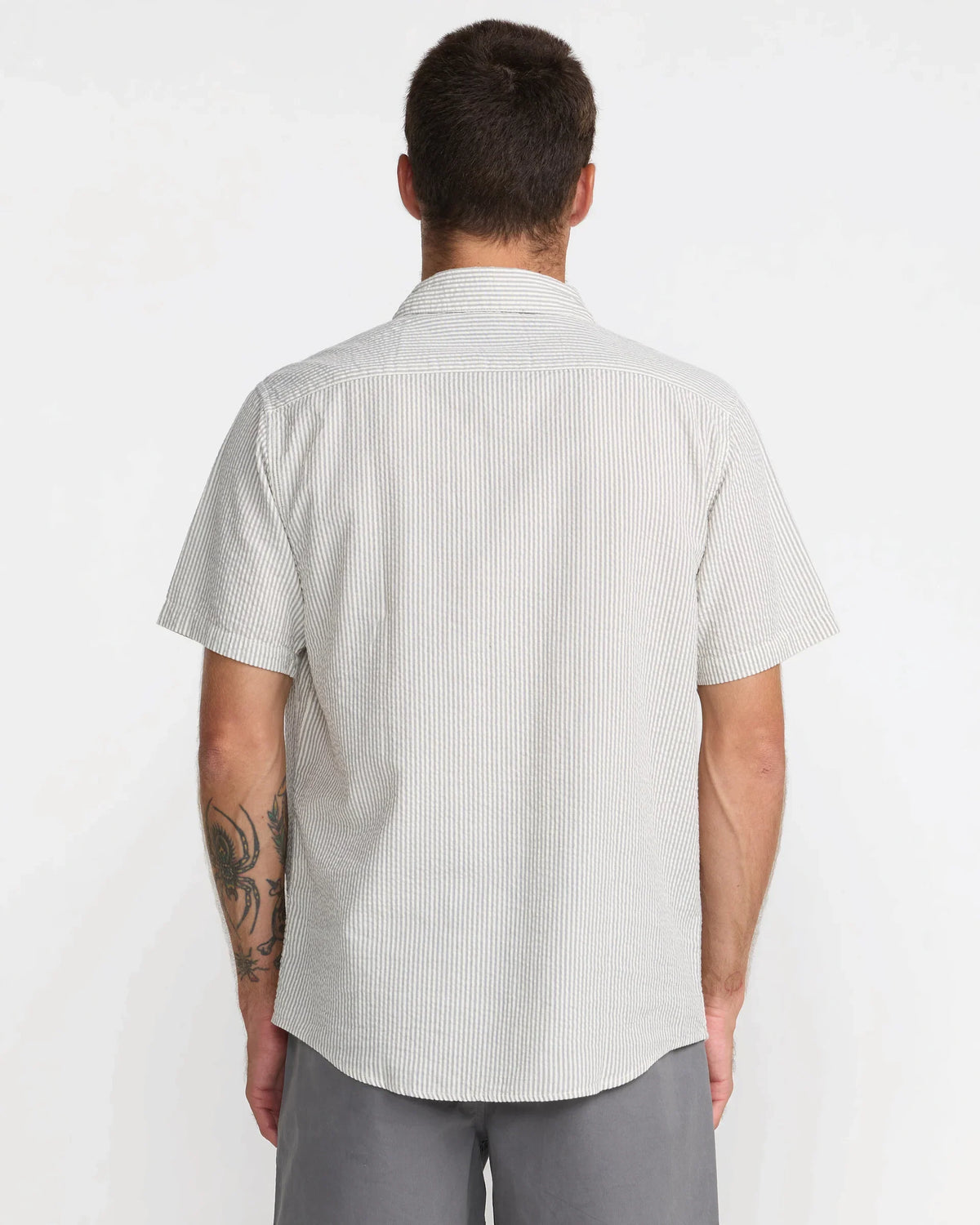 RVCA That'll Do Seersucker Short Sleeve Shirt