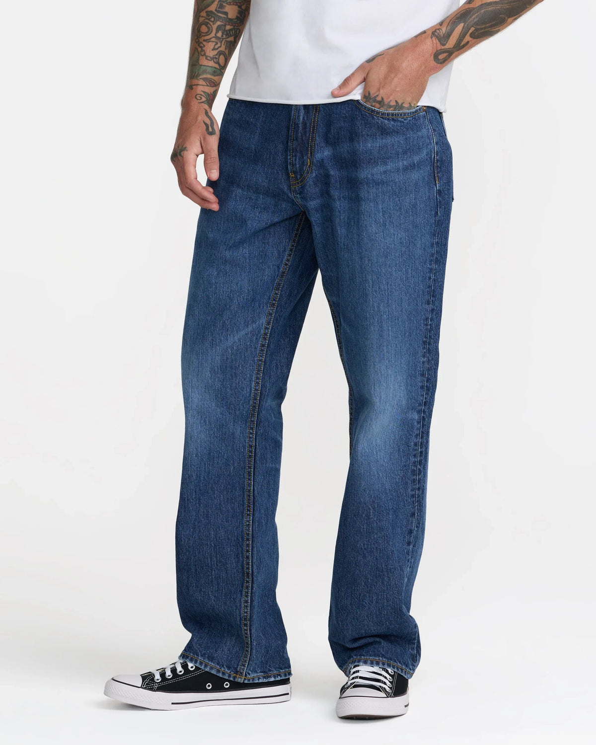 RVCA True RVCA Straight Fit Jeans