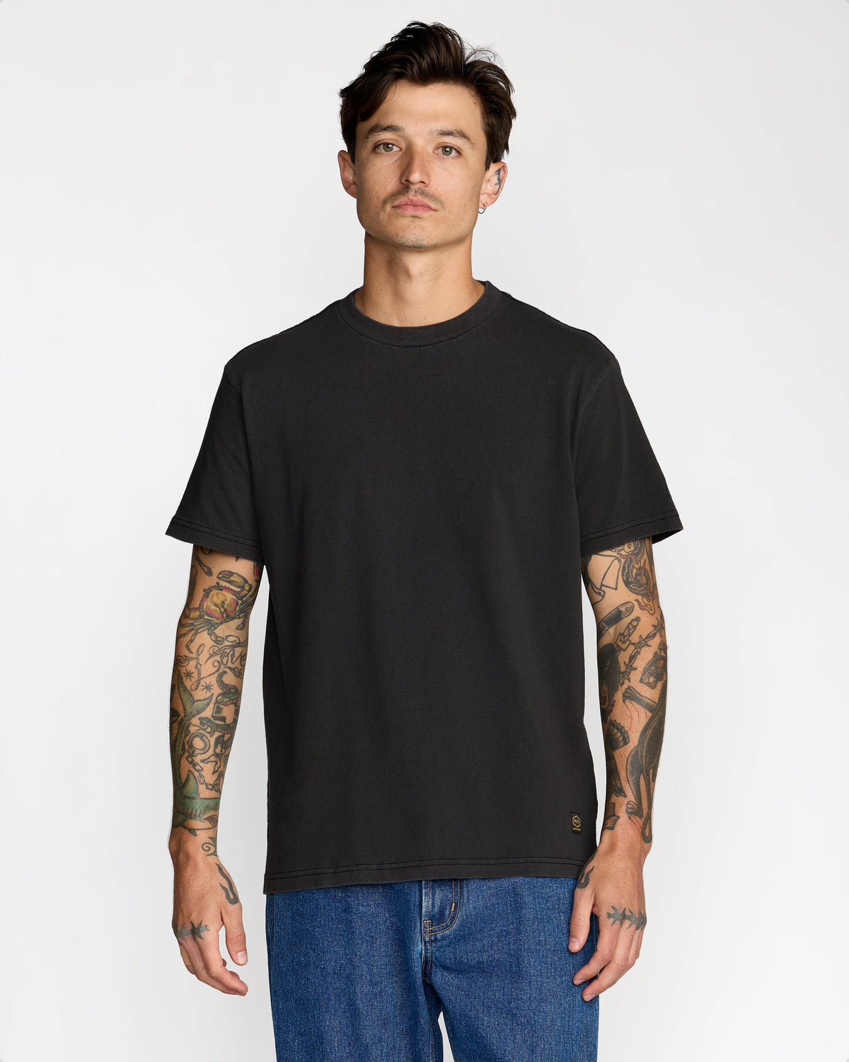 RVCA Midweight Label Short Sleeve Tee