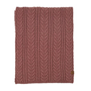 C.C Beanie - Cable C.C Scarf: Coco Berry by SidePony Boutique