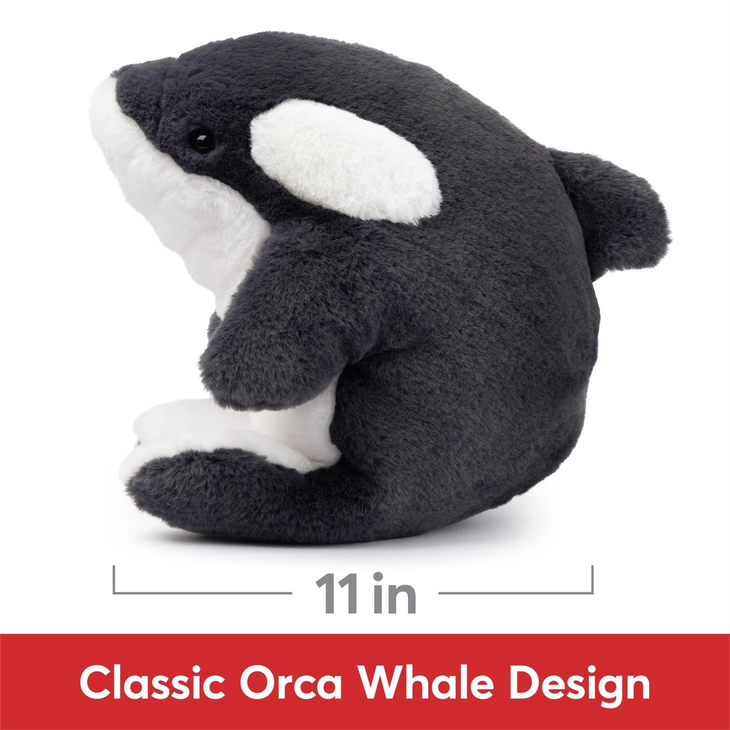 Plush Snuffles & Friends Orca Whale Flynn 10" by Homeportonline
