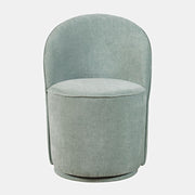 Urban Archive Landon Swivel Accent or Dining Chair Mist Blue by Homeportonline