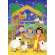 Vermont Christmas 156602 Advent Calendar with Envelope - Newborn King - 8.25 x 11.75 in.