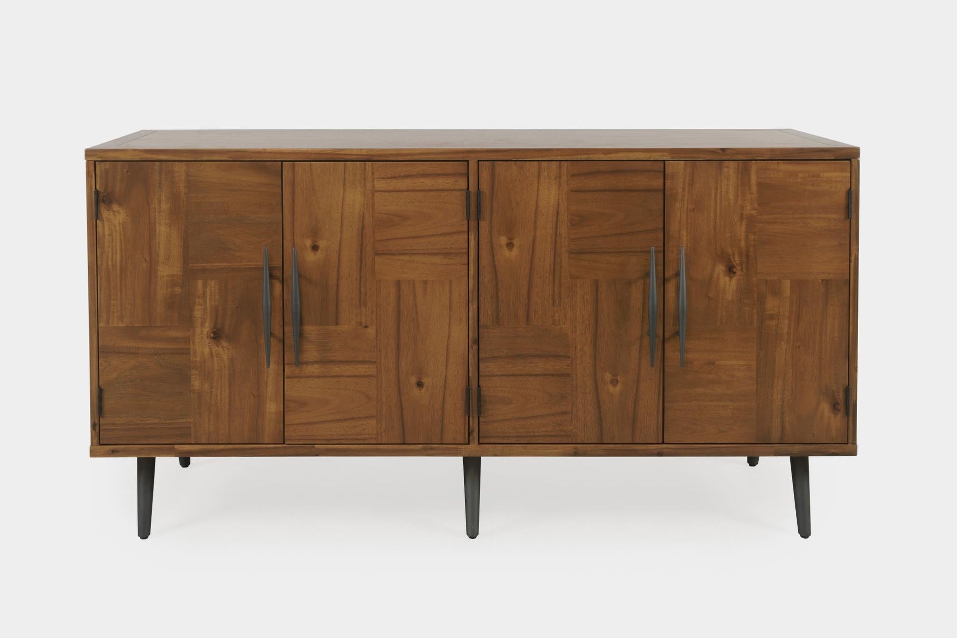 Colhane Cabinet Acacia Wood 4 Door Cedar 65" Long by Homeportonline