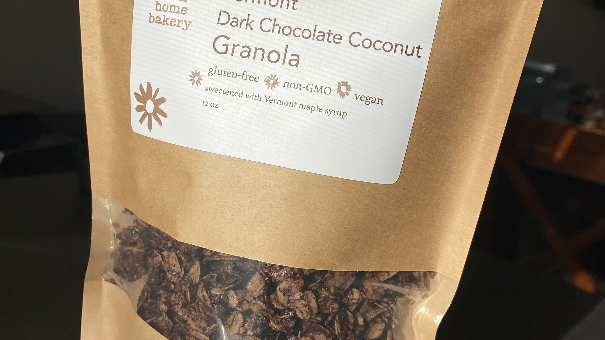 Dark Chocolate Coconut Granola by Back Home Bakery